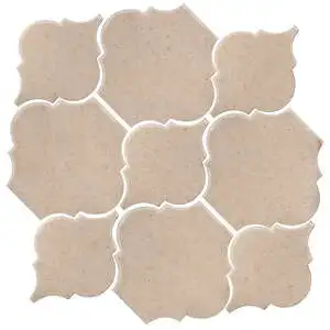 Studio Field Arabesque Pattern 5B High Fire Ceramic Champagne