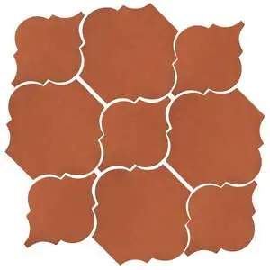 Studio Field Arabesque Pattern 5B High Fire CeramicChocolate Bar