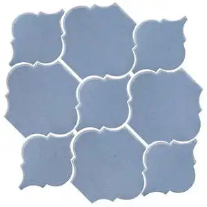 Studio Field Arabesque Pattern 5B High Fire Ceramic Frost