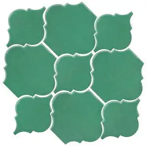 Studio Field Arabesque Pattern 5B High Fire Ceramic Kale