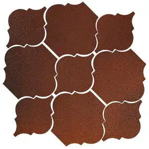 Studio Field Arabesque Pattern 5B High Fire Ceramic Leather