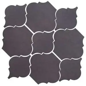 Studio Field Arabesque Pattern 5B High Fire Ceramic May Gray