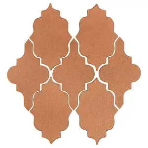 Studio Field Arabesque Pattern 12 High Fire Ceramic Beechnut