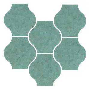 Sudio Field 5x5 Pata Grande High Fire Ceramic Tile Aqua
