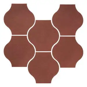 Sudio Field 5x5 Pata Grande High Fire Ceramic Tile Braun