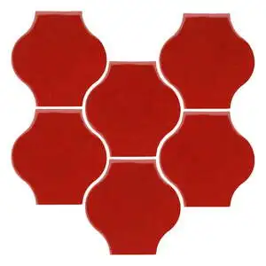 Sudio Field 5x5 Pata Grande High Fire Ceramic Tile Brick Red