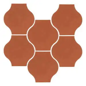 Sudio Field 5x5 Pata Grande High Fire Ceramic Tile Chocolate Bar