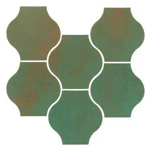 Sudio Field 5x5 Pata Grande High Fire Ceramic Tile Copper
