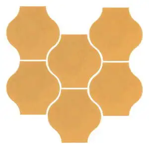 Sudio Field 5x5 Pata Grande High Fire Ceramic Tile Custard