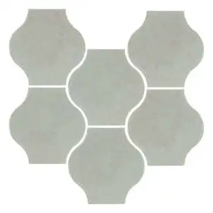 Sudio Field 5x5 Pata Grande High Fire Ceramic Tile Ice Storm