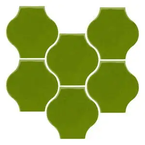 Sudio Field 5x5 Pata Grande High Fire Ceramic Tile Jalapeno