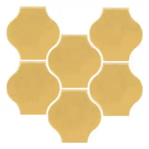 Sudio Field 5x5 Pata Grande High Fire Ceramic Tile Lemon Scent