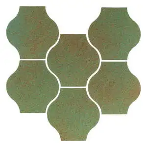 Sudio Field 5x5 Pata Grande High Fire Ceramic Tile Light Copper