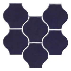 Sudio Field 5x5 Pata Grande High Fire Ceramic Tile Midnight Blue