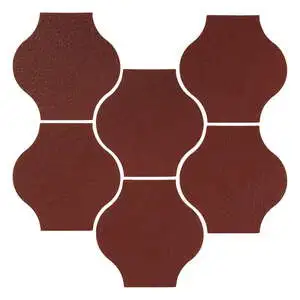 Sudio Field 5x5 Pata Grande High Fire Ceramic Tile Pueblo Red