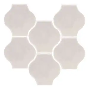 Sudio Field 5x5 Pata Grande High Fire Ceramic Tile Pure White