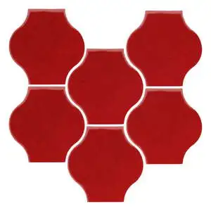 Sudio Field 5x5 Pata Grande High Fire Ceramic Tile Radish