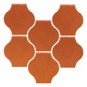 Sudio Field 5x5 Pata Grande High Fire Ceramic Tile Spanish Brown