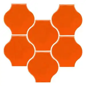 Sudio Field 5x5 Pata Grande High Fire Ceramic Tile Sunset