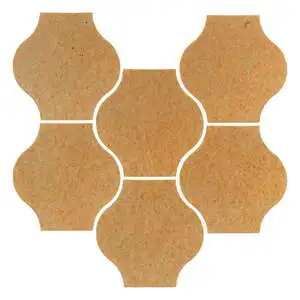 Sudio Field 5x5 Pata Grande High Fire Ceramic Tile Yellowstone