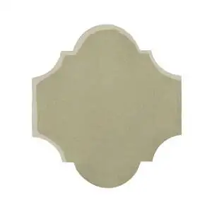 Studio Field 12x13 San Felipe High Fire Ceramic Tile Aloe Vera