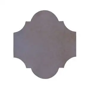 Studio Field 12x13 San Felipe High Fire Ceramic Black and Blue