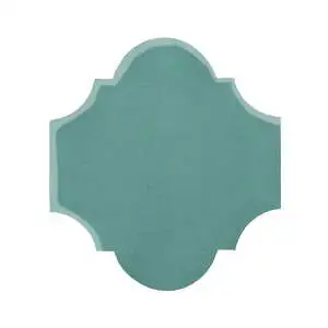 Studio Field 12x13 San Felipe High Fire Ceramic Tile Blue Haze