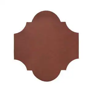 Studio Field 12x13 San Felipe High Fire Ceramic Tile Braun