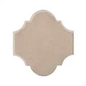 Studio Field 12x13 San Felipe High Fire Ceramic Tile Champagne