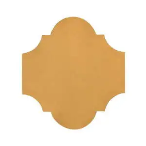 Studio Field 12x13 San Felipe High Fire Ceramic Tile Custard