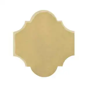 Studio Field 12x13 San Felipe High Fire Ceramic Tile Egg Cream