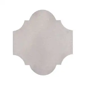 Studio Field 12x13 San Felipe High Fire Ceramic Tile Great White