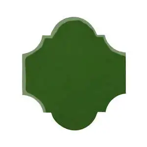 Studio Field 12x13 San Felipe High Fire Ceramic Tile Lucky Green