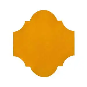 Studio Field 12x13 San Felipe High Fire Ceramic Tile Mandarin