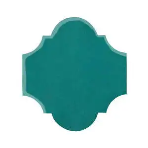 Studio Field 12x13 San Felipe High Fire Ceramic Tile Real Teal