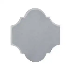 Studio Field 12x13 San Felipe High Fire Ceramic Silver Shadow