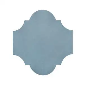 Studio Field 12x13 San Felipe High Fire Ceramic Tile Turquoise