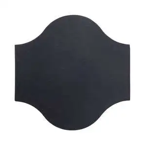 Sudio Field 11x11 Pata Grande High Fire Ceramic Black Diamond