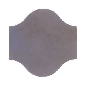 Sudio Field 11x11 Pata Grande High Fire Ceramic Black and Blue