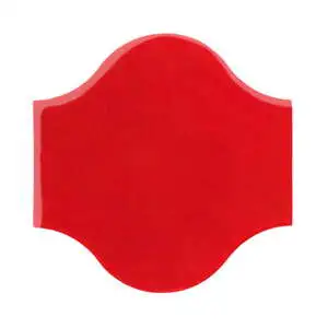 Sudio Field 11x11 Pata Grande High Fire Ceramic TilCherry Tomato