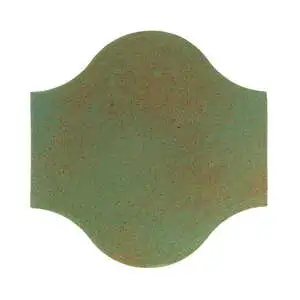Sudio Field 11x11 Pata Grande High Fire Ceramic TileLight Copper