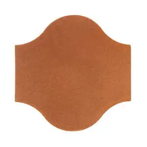 Sudio Field 11x11 Pata Grande High Fire Ceramic Tile Red Iron