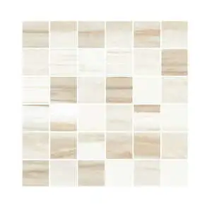 Stylish Taupe Mosaico 5x5 su rete