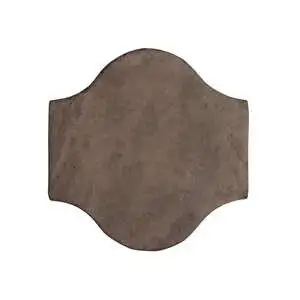 Super Artillo 11x11 Pata Grande Concrete Tile Cotto Chocolate