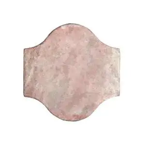 Super Artillo 11x11 Pata Grande Concrete Tile Rosa White Wash