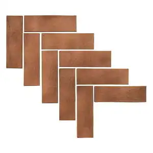 Artillo Brick 2x8 Thin Brick Veneer Cotto Dark