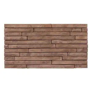 Newport 2x20 Thin Brick Veneer Cotto Dark