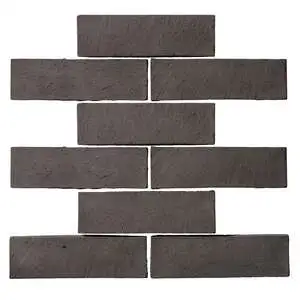 Norman 3x11 Thin Brick Veneer Charcoal