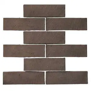 Norman 3x11 Thin Brick Veneer Cotto Chocolate