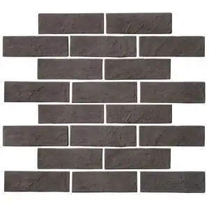 Standard 2x8 Thin Brick Veneer Charcoal